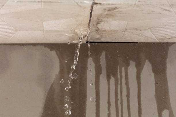 Professional Flood Damage Cleanup technician working in Sanford, NC